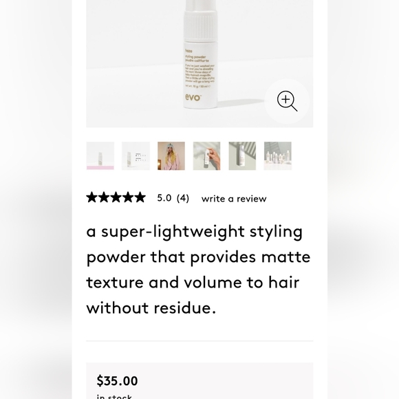 Evo Haze Styling Powder - Picture 1 of 7